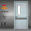 Steel hospital seamless room door